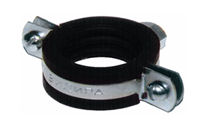 Clamps for VSU pipes with rubber gasket EPDM