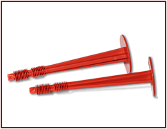 Dowels for insulation - Cardboard box