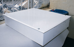 Collecting boxes for outdoor fixation