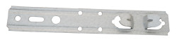 Anchor for fixation of plastic joinery